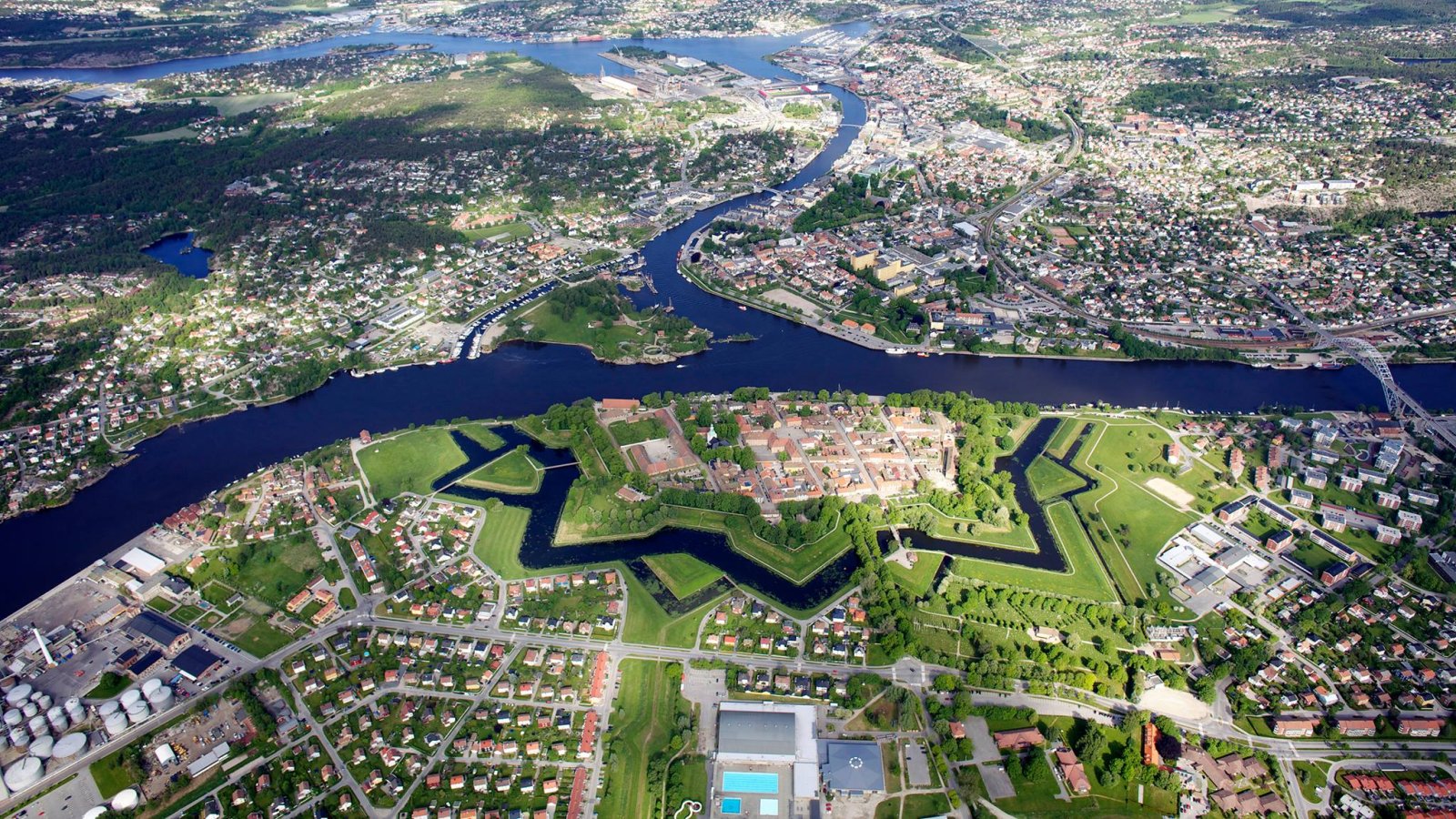 Old Fredrikstad Fortress Town Norway R europe old-fredrikstad-fortress-town-norway-r-europe